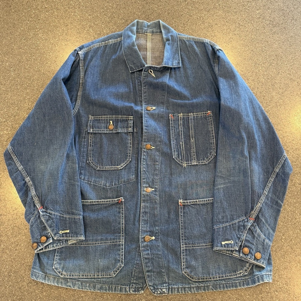 Penney's Big Mac Men's /Women's Vintage Denim Chore Jacket